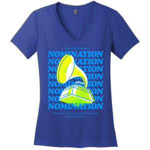 G.RAMMYS O.fficial Merch The Nomination Women's V-Neck T-Shirt