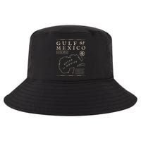 Gulf Of Mexico 1672 Historic Map Cool Comfort Performance Bucket Hat