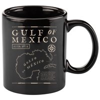 Gulf Of Mexico 1672 Historic Map 11oz C Handle Ceramic Mug