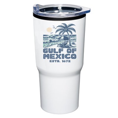 Gulf Of Mexico 1672 Vintage Beach Gulf Of Mexico Forever Tumbler