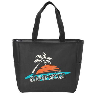 Gulf Of Mexico Zip Tote Bag
