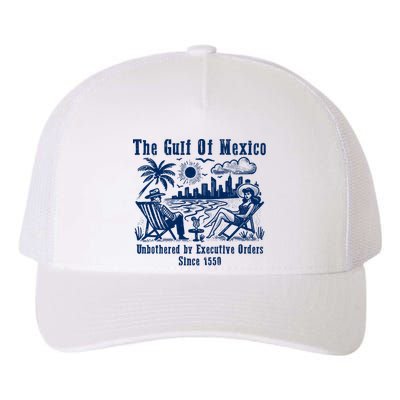 Gulf Of Mexico Forever – Anti-Trump Political Satire Yupoong Adult 5-Panel Trucker Hat