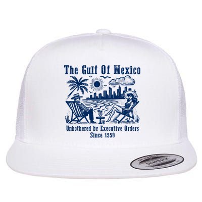 Gulf Of Mexico Forever – Anti-Trump Political Satire Flatbill Hat