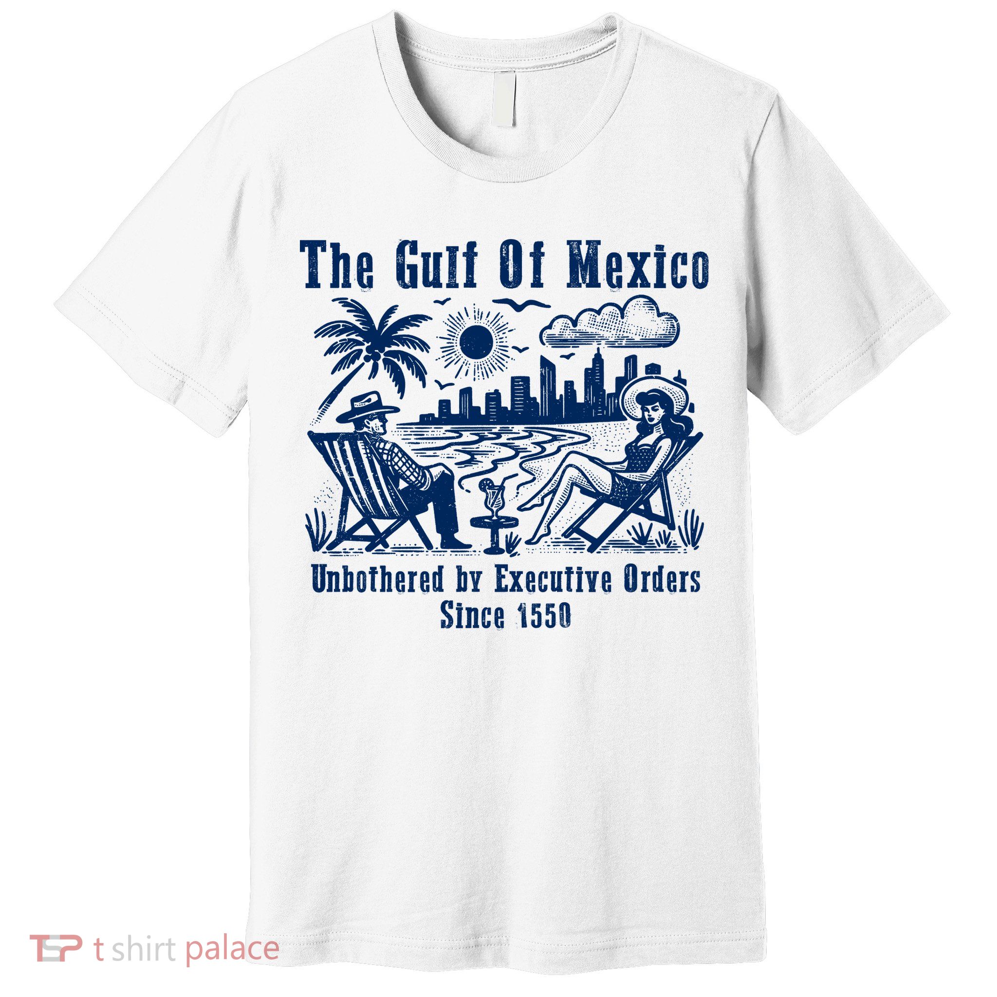 Gulf Of Mexico Forever – Anti-Trump Political Satire Premium T-Shirt