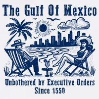 Gulf Of Mexico Forever – Anti-Trump Political Satire Tank Top