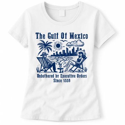 Gulf Of Mexico Forever – Anti-Trump Political Satire Womens T-Shirt