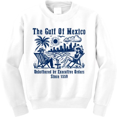 Gulf Of Mexico Forever – Anti-Trump Political Satire Kids Sweatshirt