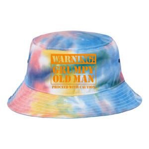 Grumpy Old Man For Grandfathers Dads Fathers Day Tie Dye Newport Bucket Hat