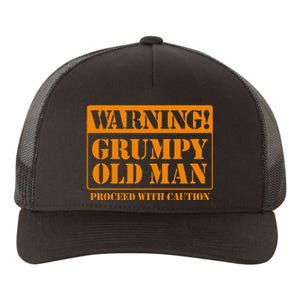 Grumpy Old Man For Grandfathers Dads Fathers Day Yupoong Adult 5-Panel Trucker Hat