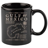 Gulf Of Mexico 1672 Historic Map 11oz C Handle Ceramic Mug