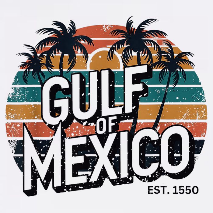 Gulf Of Mexico Est 1550 Retro Vintage Beach Button