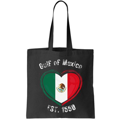 Gulf Of Mexico Written In Distressed Font Mexican Pride Bag