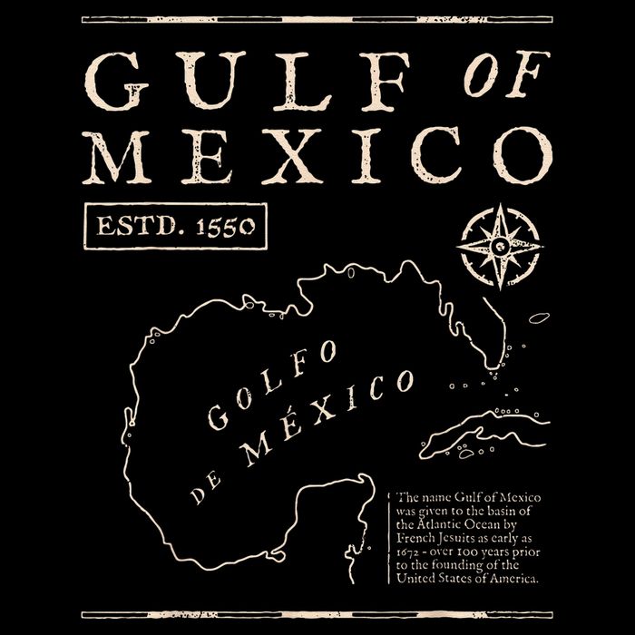 Gulf Of Mexico Est 1550 Historic Map Gulf Of Mexico .Png Zip Tote Bag