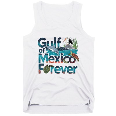 Gulf Of Mexico Forever Marine Wildlife Ocean Conservation Tank Top