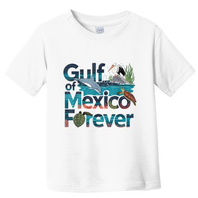 Gulf Of Mexico Forever Marine Wildlife Ocean Conservation Toddler T-Shirt
