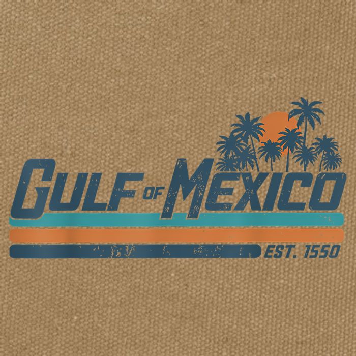 Gulf Of Mexico Cotton Canvas Backpack