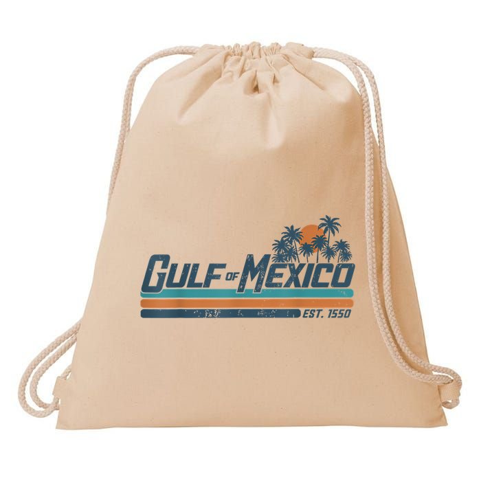 Gulf Of Mexico Drawstring Bag