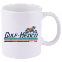 Gulf Of Mexico 11oz C Handle Ceramic Mug