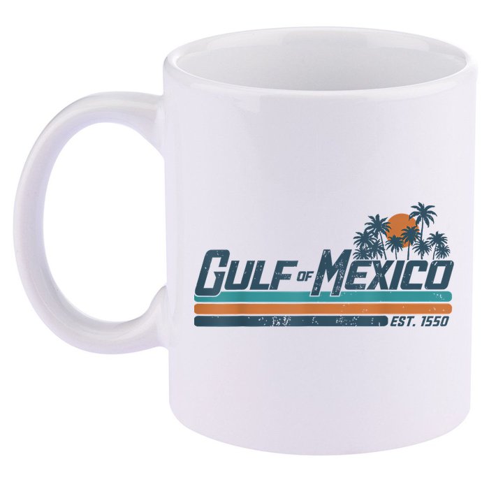 Gulf Of Mexico 11oz C Handle Ceramic Mug