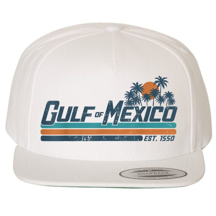 Gulf Of Mexico Wool Snapback Cap
