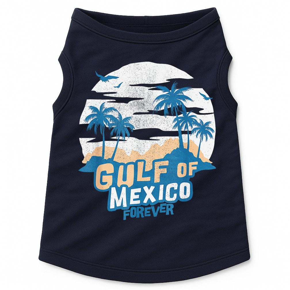 Gulf Of Mexico Forever Doggie Tank