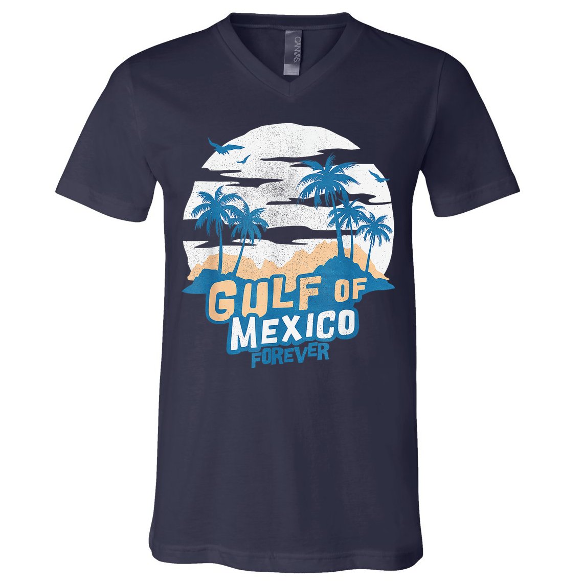 Gulf Of Mexico Forever V-Neck T-Shirt