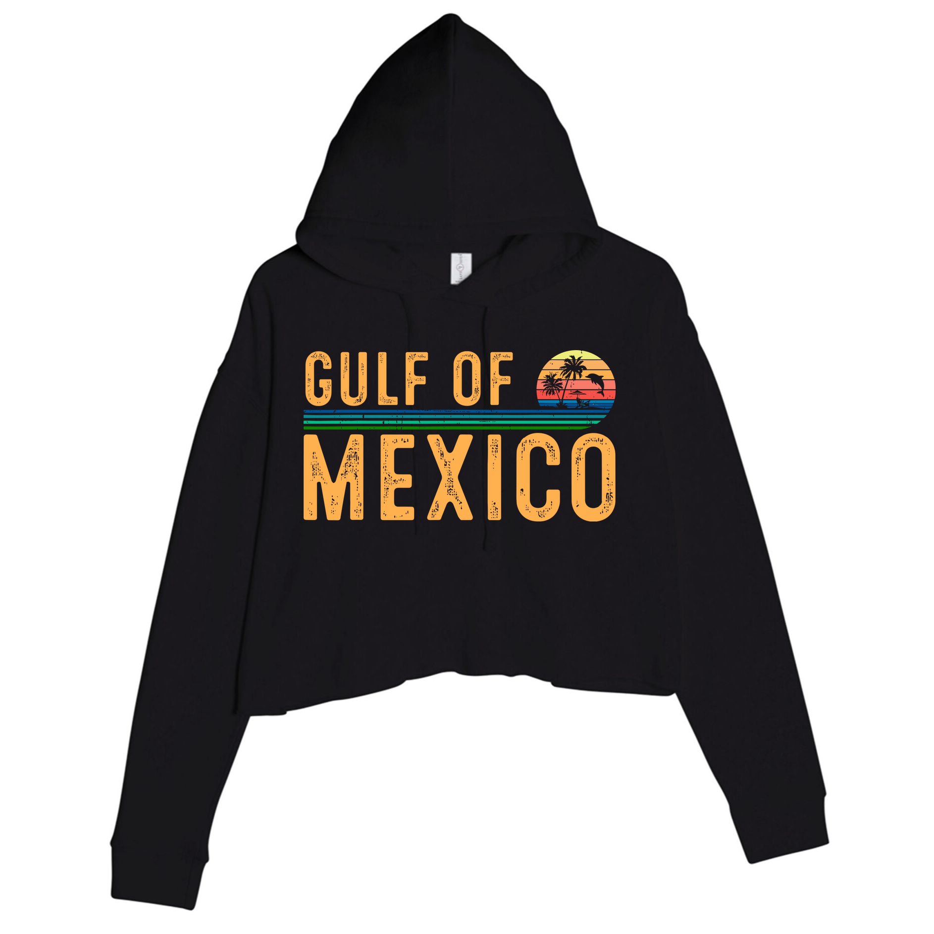 Gulf Of Mexico Forever Crop Fleece Hoodie