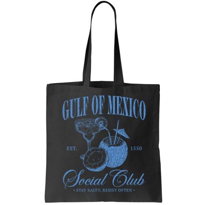 Gulf Of Mexico Vintage Gulf Of Mexico Social Club Est 1550 Bag