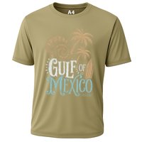 Gulf Of Mexico Gift Flag Beach Golfo De Mexico .Png Cooling Performance Crew T-Shirt