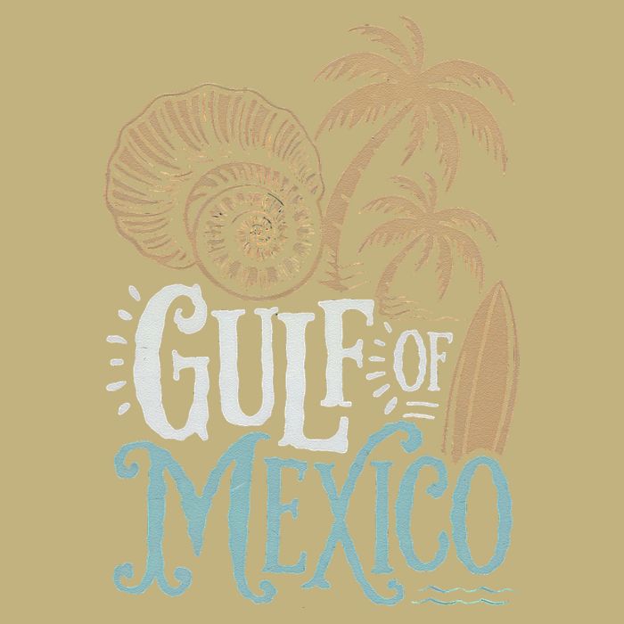 Gulf Of Mexico Gift Flag Beach Golfo De Mexico .Png Cooling Performance Crew T-Shirt