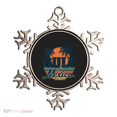 Gulf Of Mexico .Png Metallic Star Ornament
