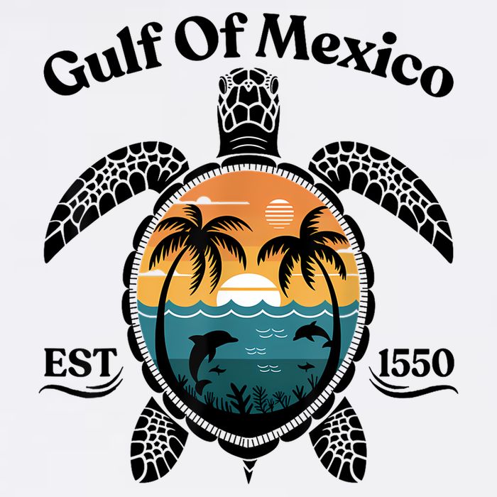 Gulf Of Mexico Turtle Est 1550 Gulf Of Mexico Poster