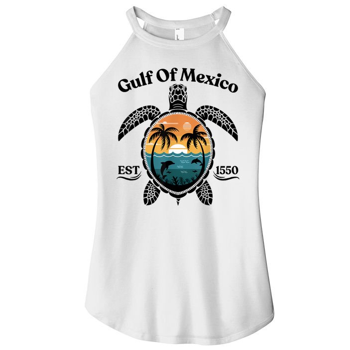 Gulf Of Mexico Turtle Est 1550 Gulf Of Mexico Women's Perfect Tri Rocker Tank