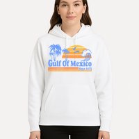 Gulf Of Mexico Since 1672 Retro Vintage Beach Hoodie