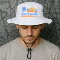 Gulf Of Mexico Since 1672 Retro Vintage Beach Bucket Hat