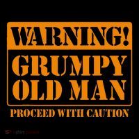 Grumpy Old Man For Grandfathers Dads Fathers Day Hooded Wearable Blanket