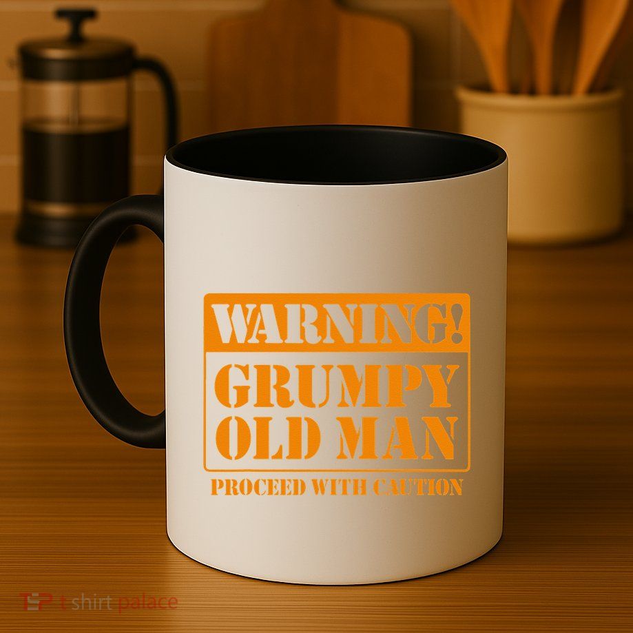 Grumpy Old Man For Grandfathers Dads Fathers Day Mug