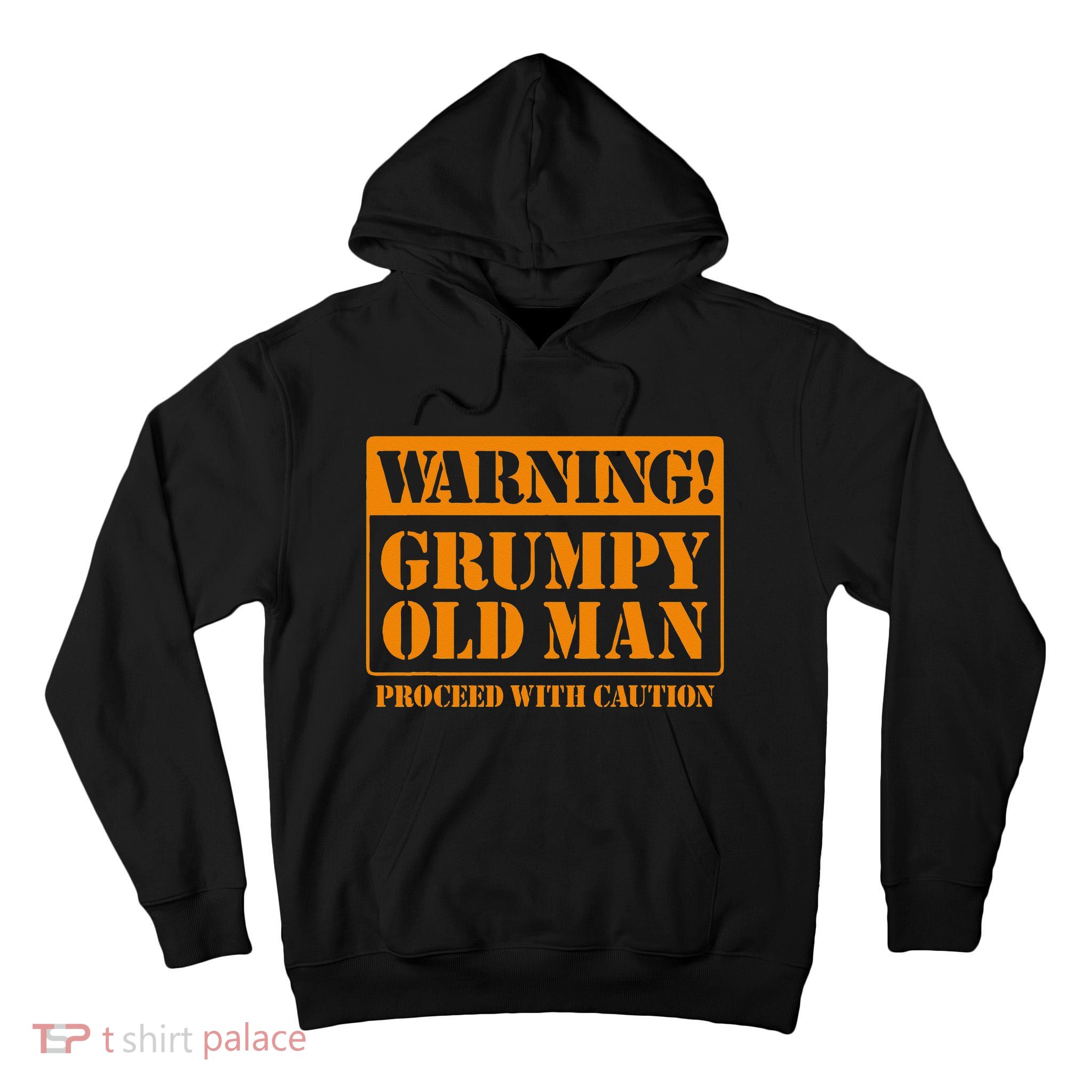 Grumpy Old Man For Grandfathers Dads Fathers Day Tall Hoodie