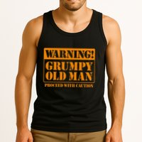 Grumpy Old Man For Grandfathers Dads Fathers Day Tank Top