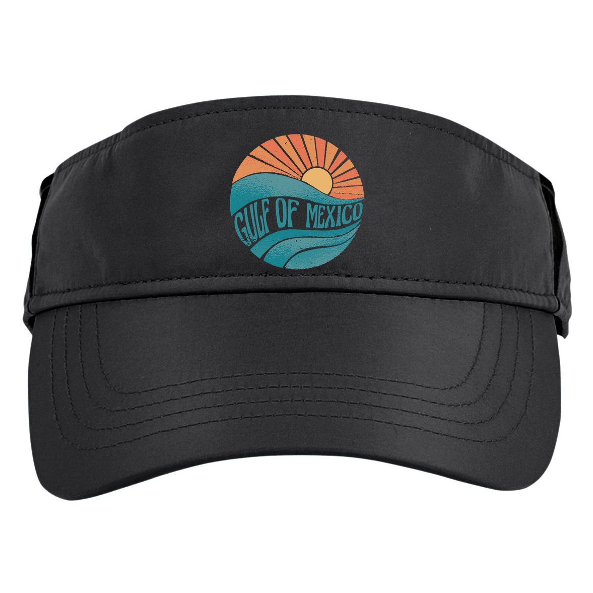 Gulf Of Mexico Adult Drive Performance Visor