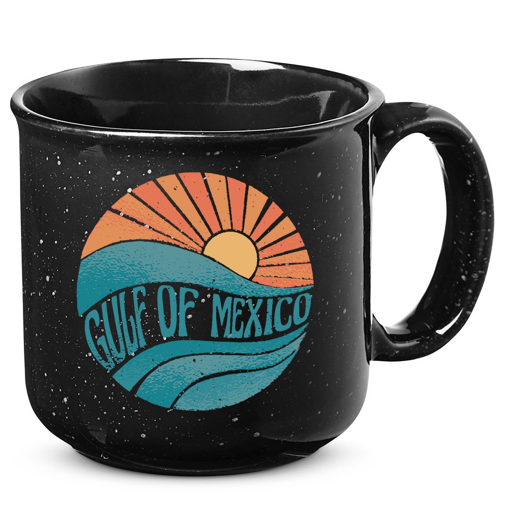 Gulf Of Mexico 15oz Campfire Ceramic Mug