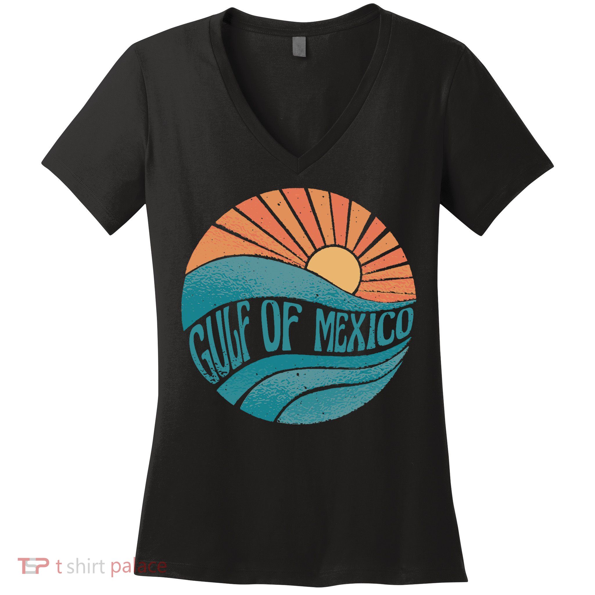 Gulf Of Mexico Women's V-Neck T-Shirt