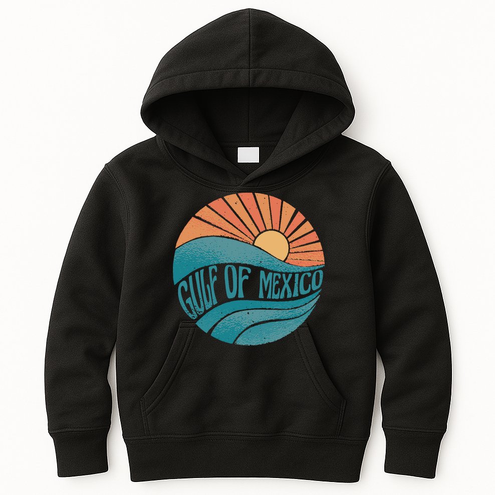 Gulf Of Mexico Kids Hoodie