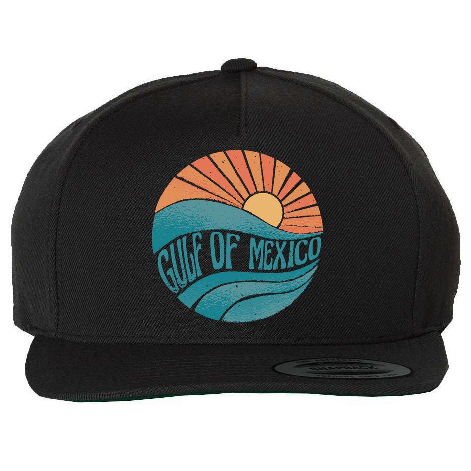 Gulf Of Mexico Wool Snapback Cap