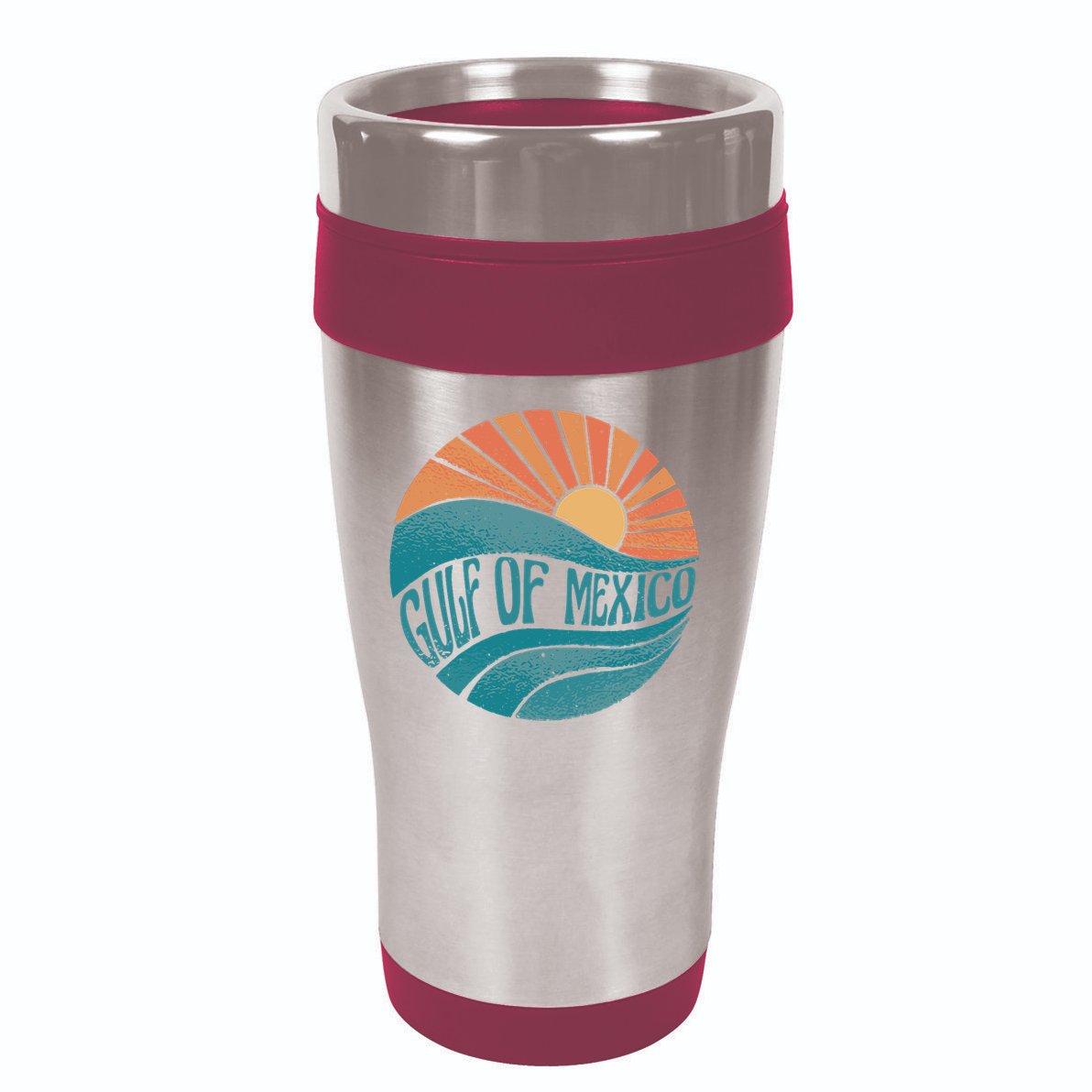 Gulf Of Mexico 16oz Travel Tumbler
