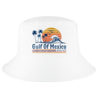 Gulf Of Mexico Since 1672 Retro Vintage Beach Cool Comfort Performance Bucket Hat