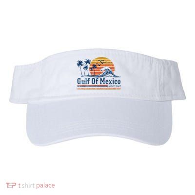 Gulf Of Mexico Since 1672 Retro Vintage Beach Visor