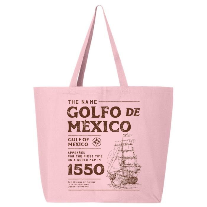 Gulf Of Mexico Name Origin 1550 25L Jumbo Tote