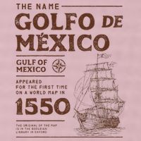 Gulf Of Mexico Name Origin 1550 25L Jumbo Tote