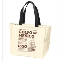 Gulf Of Mexico Name Origin 1550 Zip Tote Bag